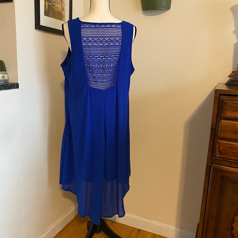 Royal Blue Dress. Size 14